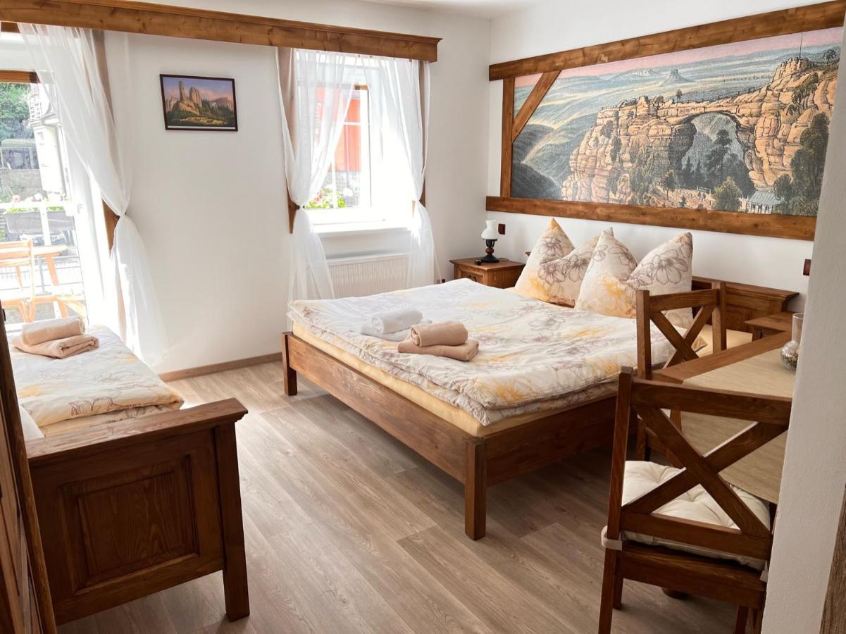 Pension Pod Skalou ฮเรนสโก ภายนอก รูปภาพ